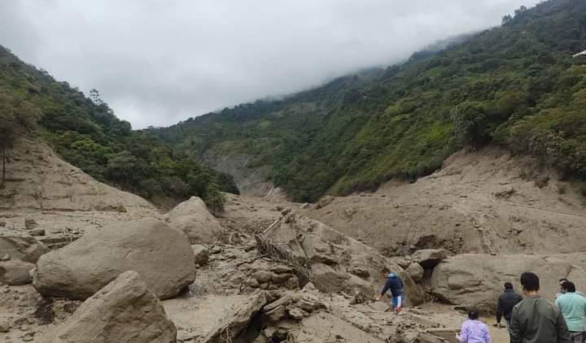 Avalancha en Quetame