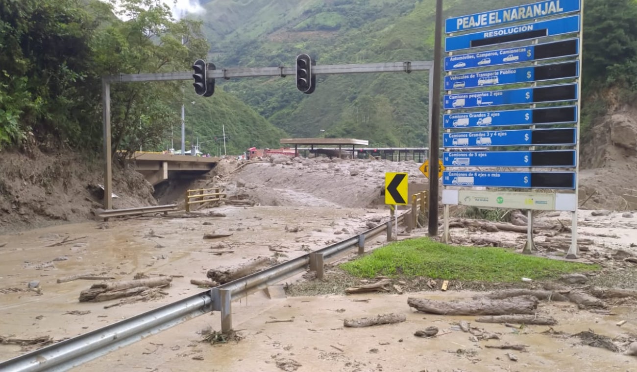Avalancha en Quetame