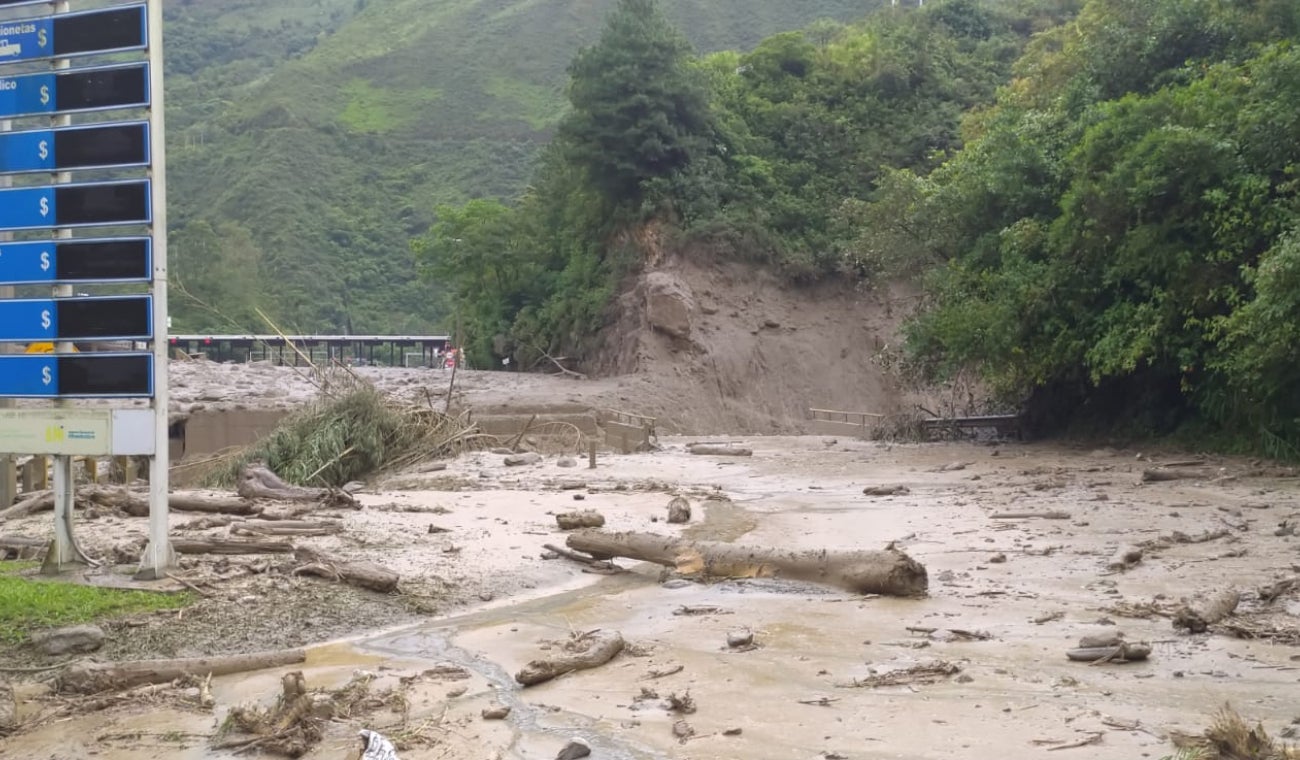 Avalancha en Quetame