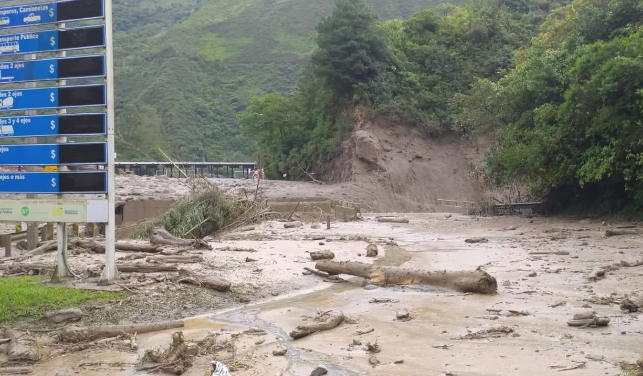 Avalancha en Quetame, Cundinamarca