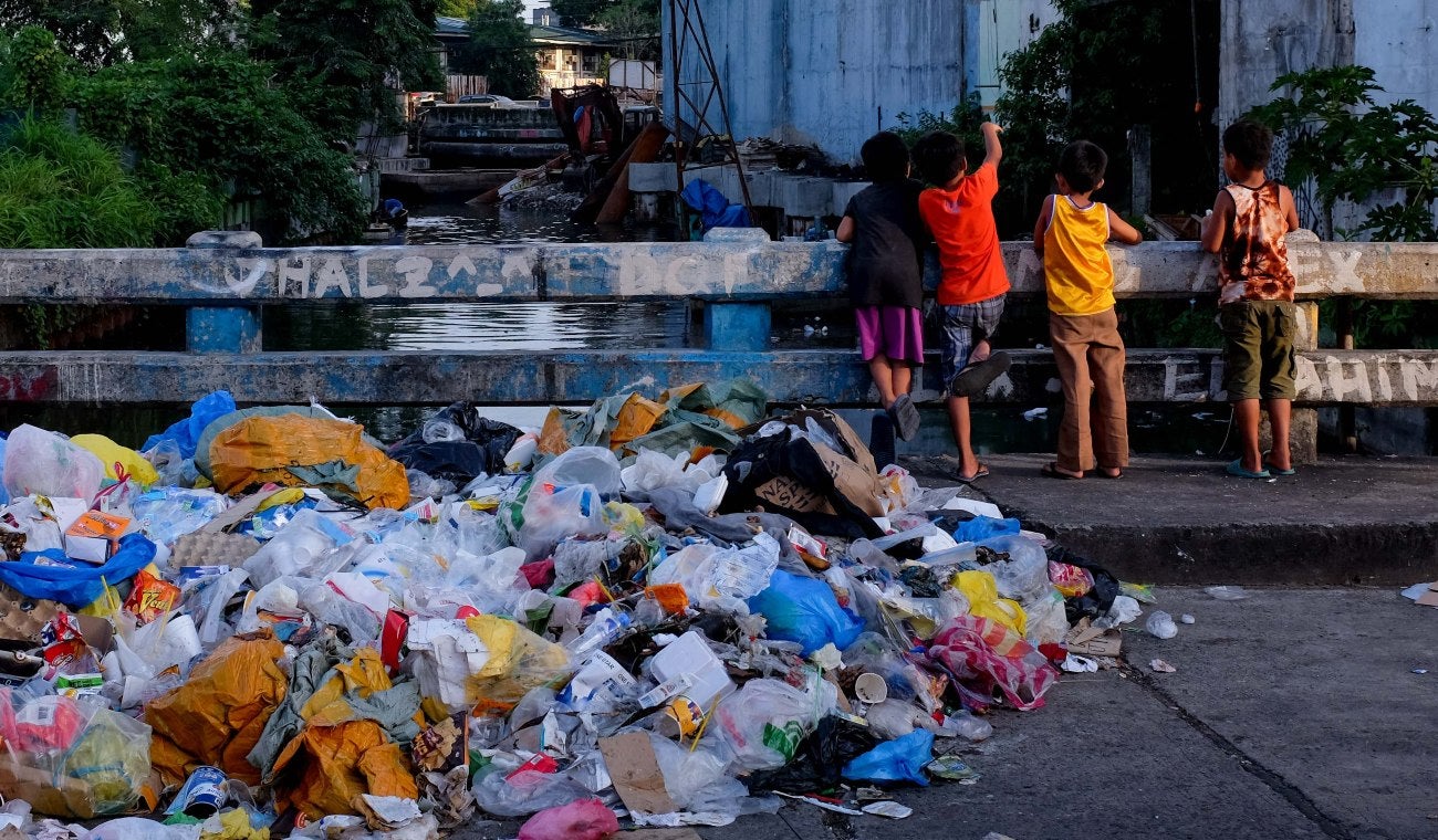 Basura en Filipinas. El Antropoceno llegó