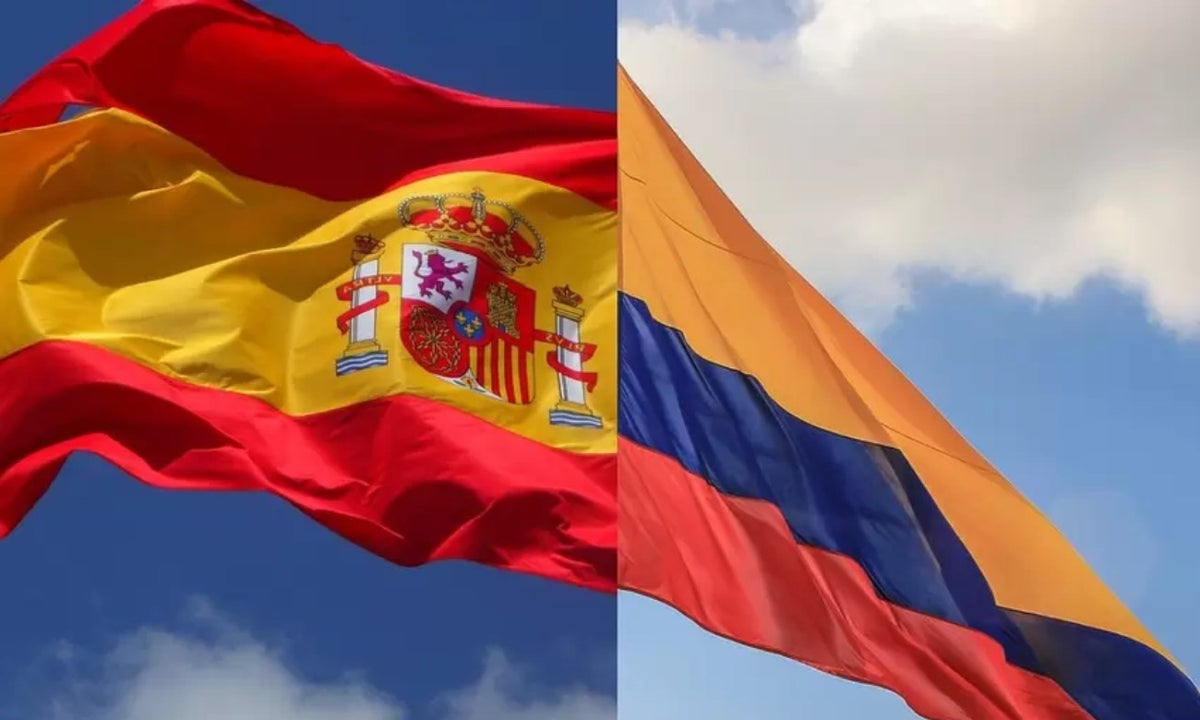 Colombia y España