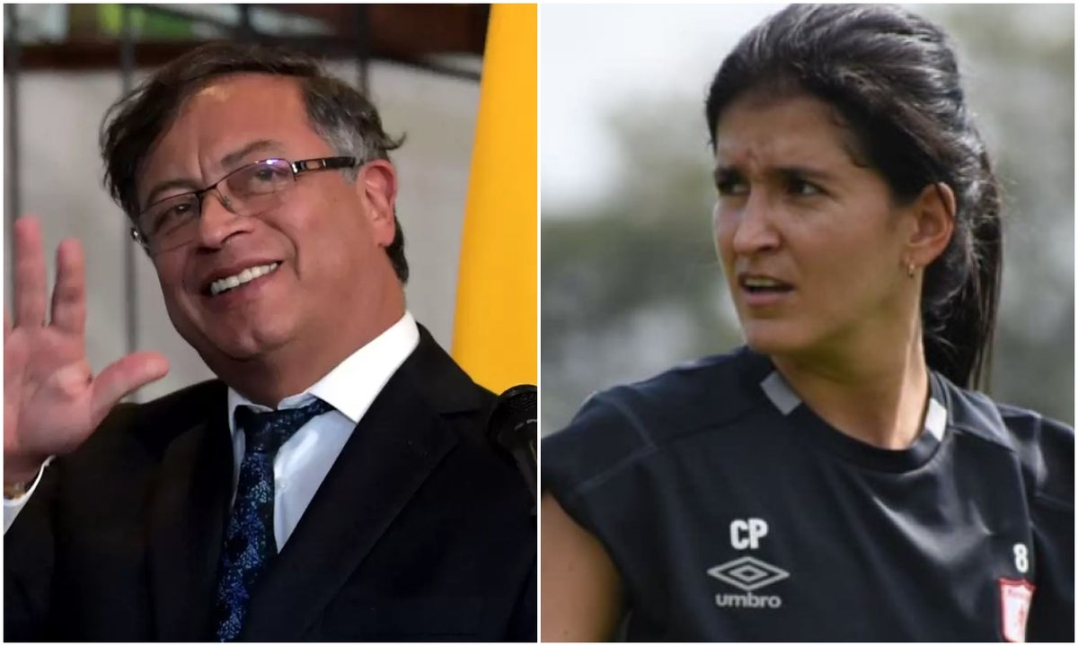 Gustavo Petro y Carolina Pineda