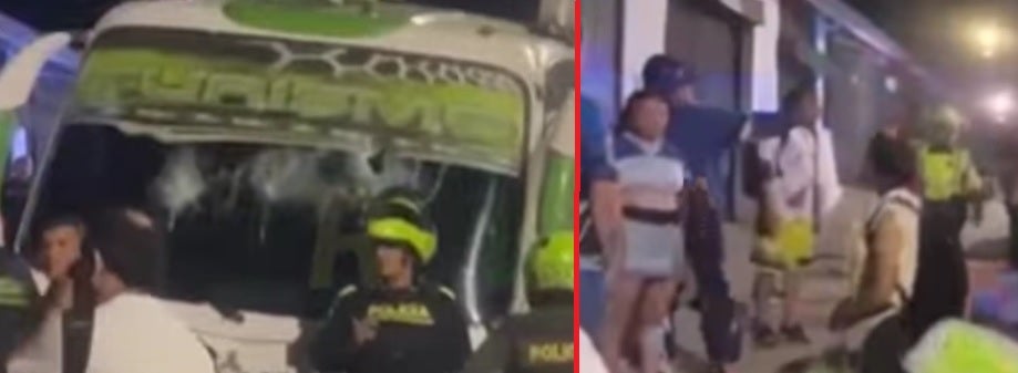 Hasta el momento no se han podido ubicar a los responsables del ataque.