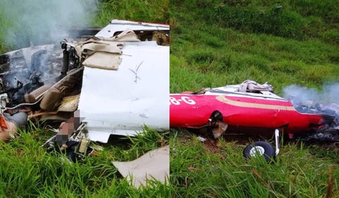 Caída de avioneta