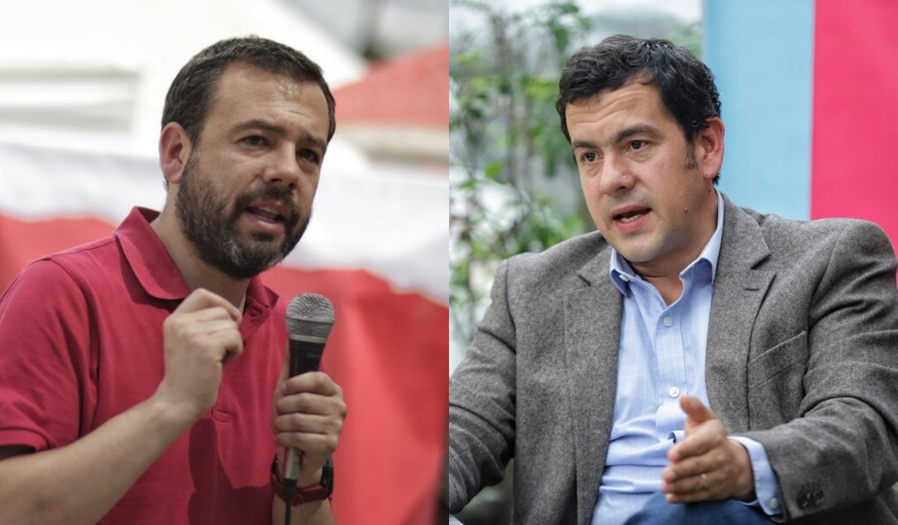 Carlos Fernando Galán y Rodrigo Lara, candidatos en Bogotá