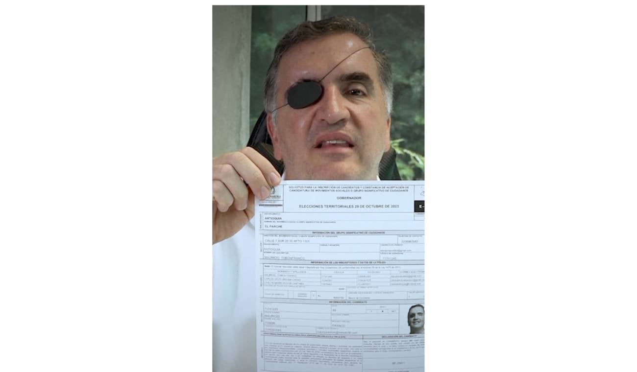 Elecciones 2023: Mauricio Tobón y su mensaje contra Petro