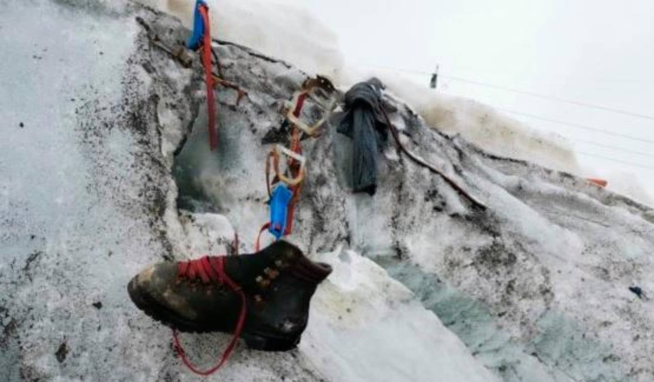 Encuentran a montañista que estaba desaparecido hace 36 años en los alpes de Suiza