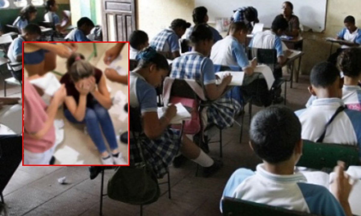Atroz caso de bullying en colegio público: a niña le tendieron trampa para golpearla entre varios