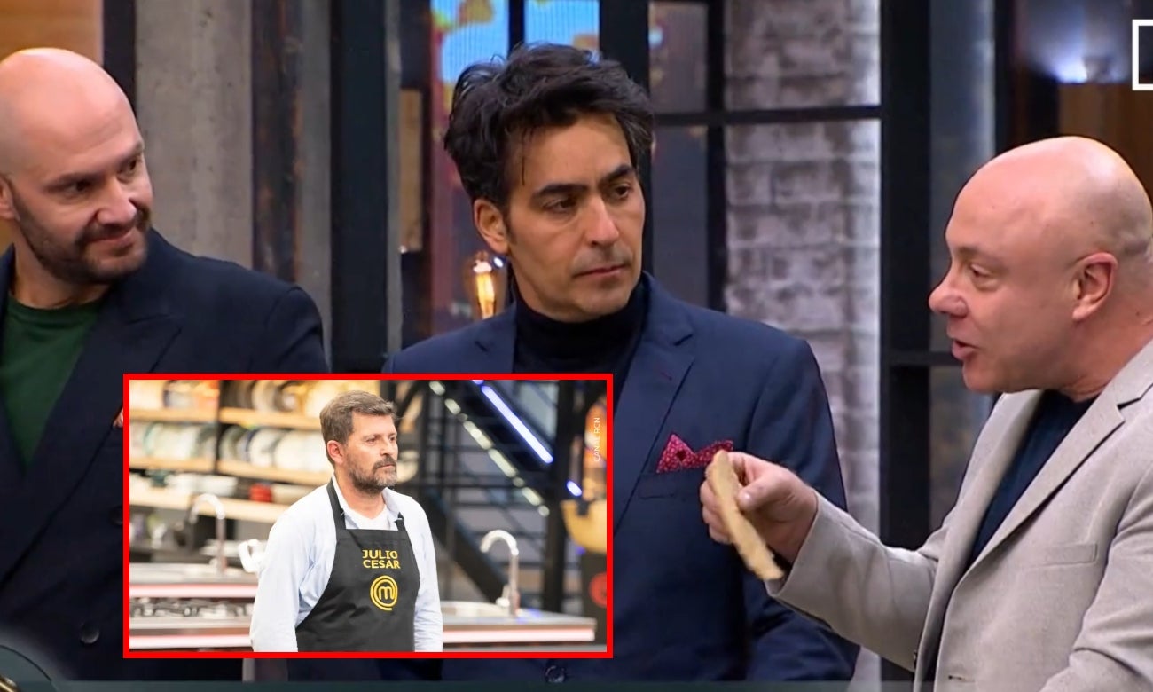 Julio Cesar Herrera se quejó de los jurados de MasterChef
