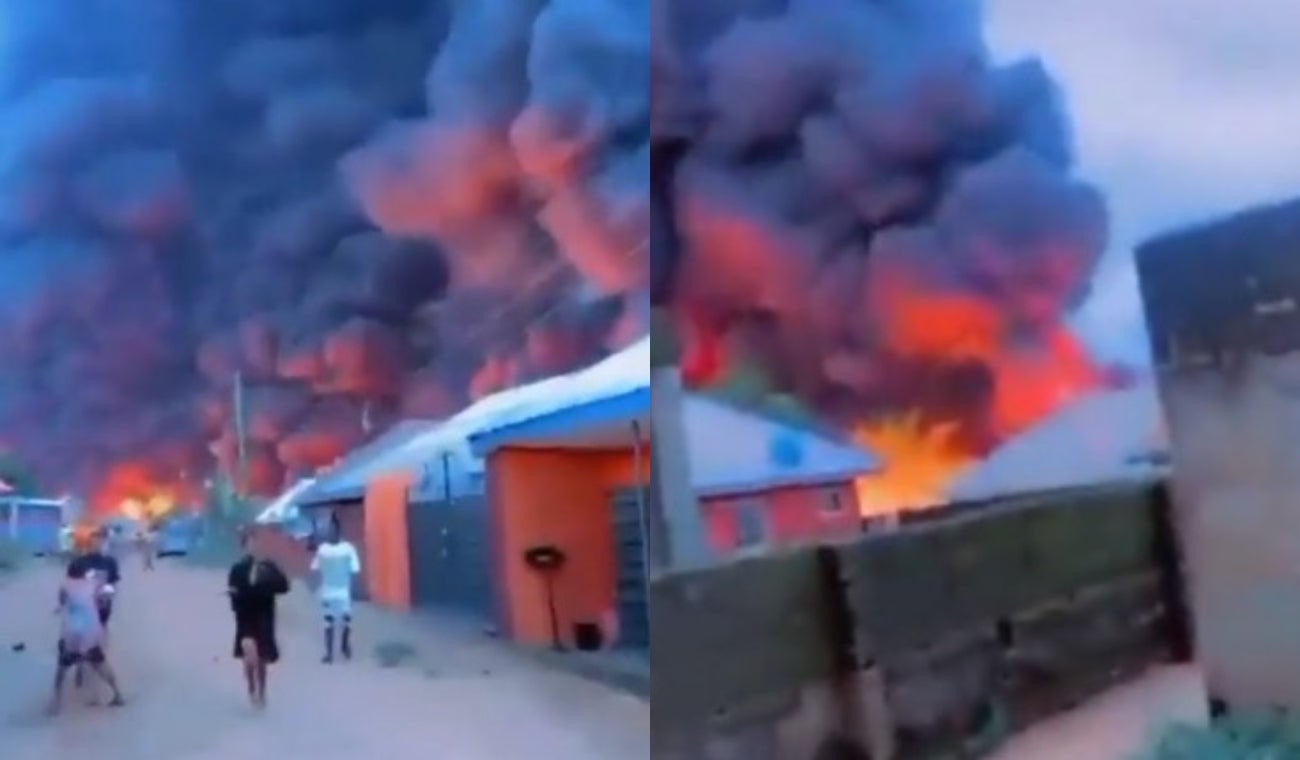 Explosión de camión en Nigeria
