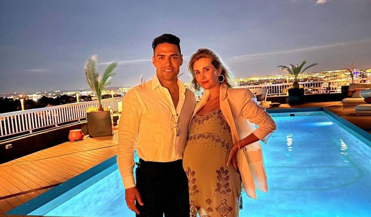 Falcao y Lorelei Tarón