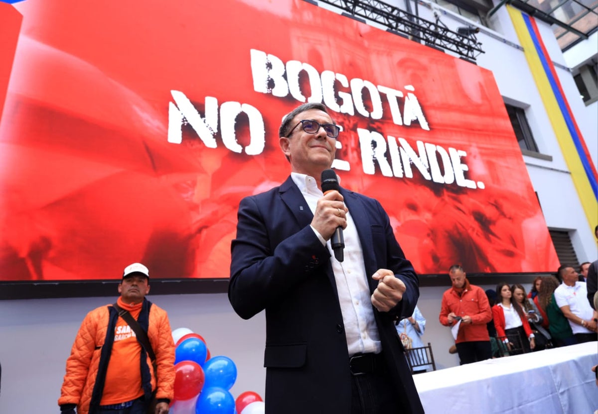 General Jorge Luis Vargas, candidato a la Alcaldía de Bogotá