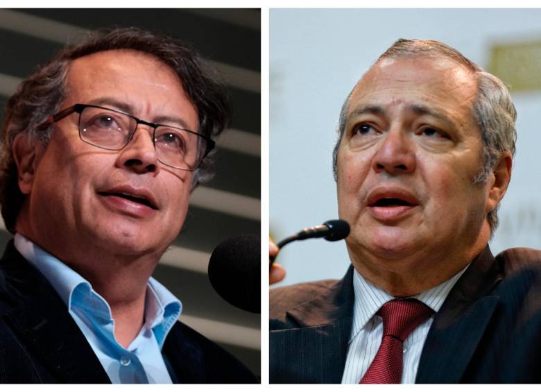 Gustavo Petro e Iván Name