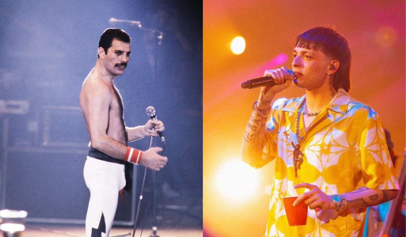 Freddie Mercury y Peso Pluma