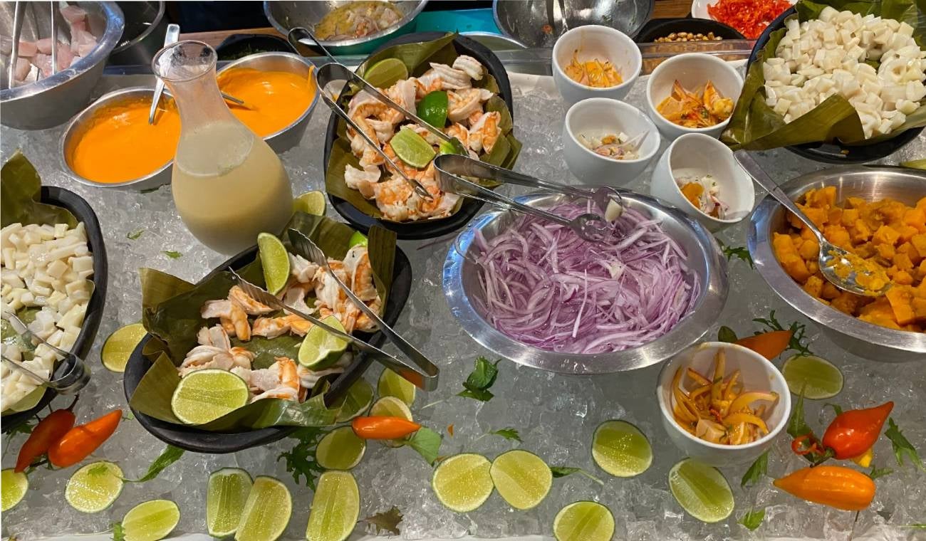 Gastronomía de Perú en Bogotá