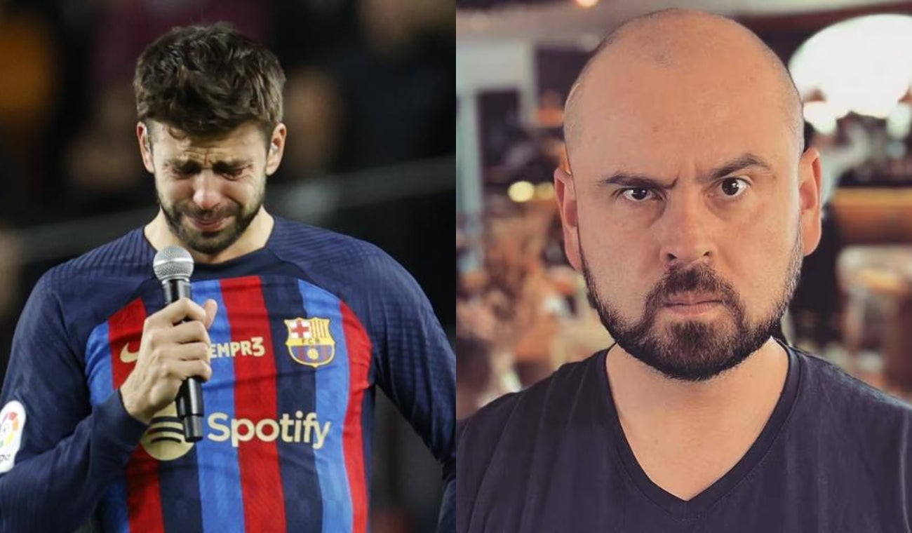 Gerard Piqué y Ricardo Quevedo
