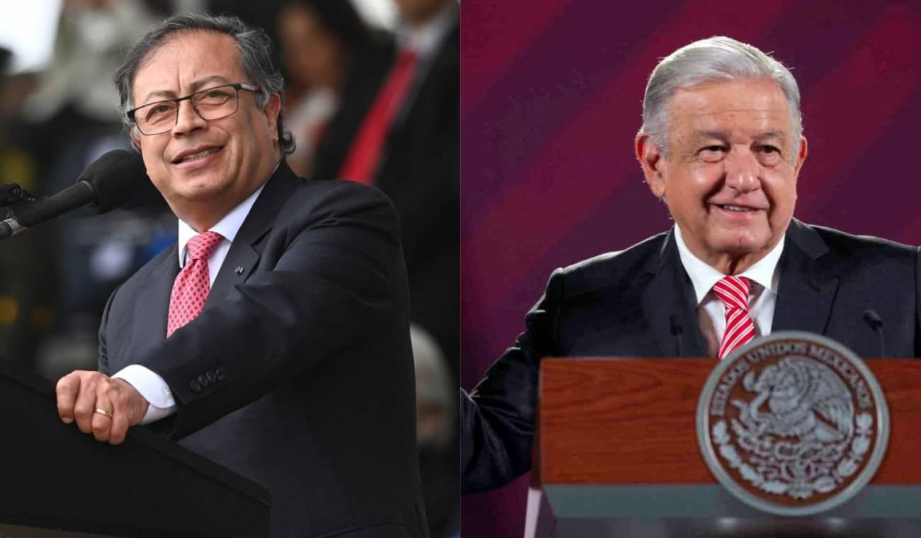 Gustavo Petro y Andrés Manuel López Obrador