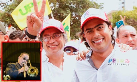 Willie Colón compara a Gustavo Petro con Joe Biden por captura de su hijo Nicolás