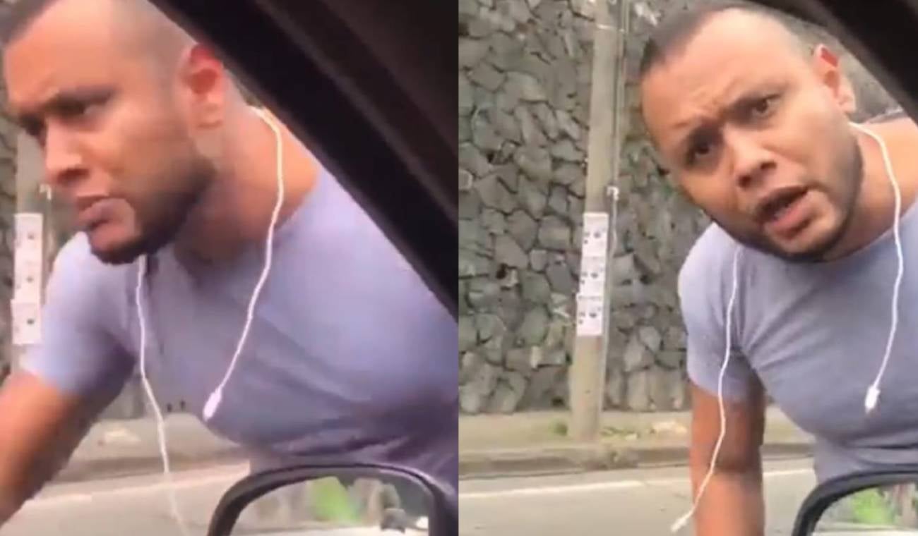 Hombre agredió a una mujer por imprudencia vial