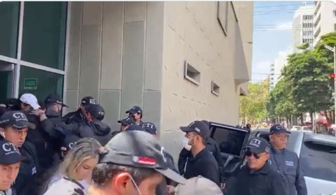 Imágenes de la captura de Nicolás Petro y Day Vásquez HOY