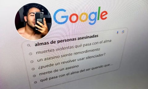 Búsquedas en Google de un feminicida