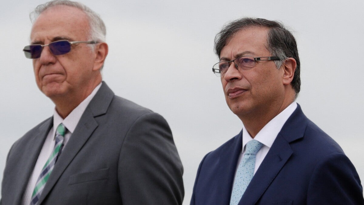 Presidente Gustavo Petro e Iván Velásquez