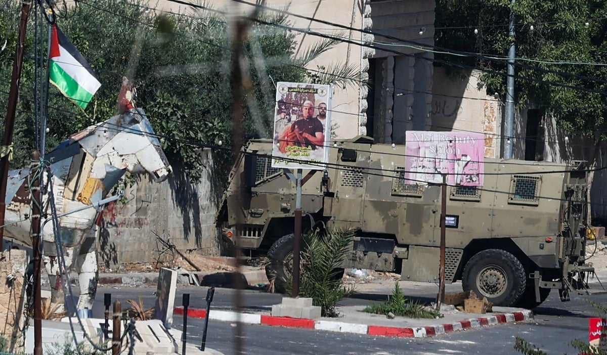 Incursión militar de Israel en Yenín, en Cisjordania