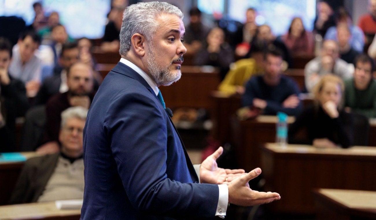Iván Duque, expresidente de Colombia