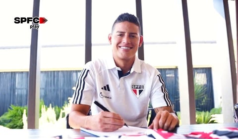 James Rodríguez en Sao Paulo