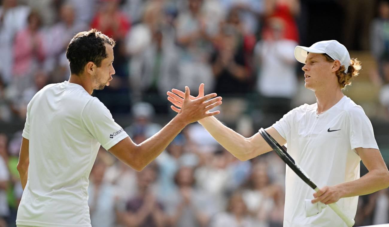 Jannik Sinner y Daniel Galán