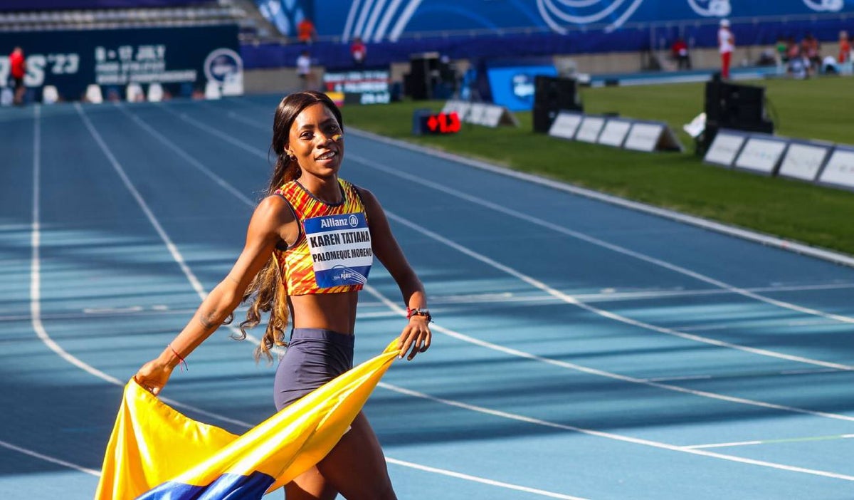 Karen Palomeque en el Mundial de Para Atletismo 2023