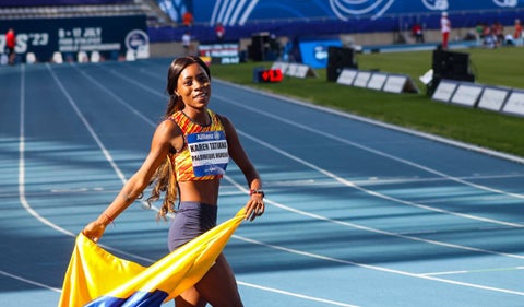 Karen Palomeque en el Mundial de Para Atletismo 2023