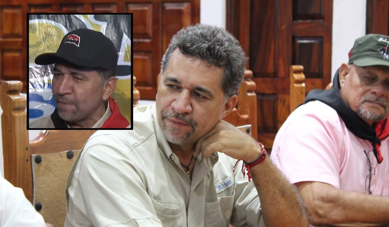 León Fredy Muñoz, embajador de Colombia en Nicaragua, participó en marcha sandinista