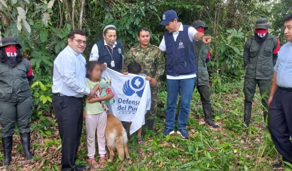 ELN libera a la sargento que estaba secuestrada y a sus dos hijos