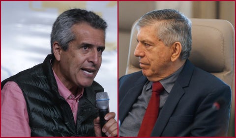 Luis Fernando Velasco y César Gaviria