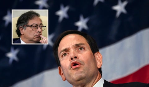Marco Rubio y sus críticas a Gustavo Petro