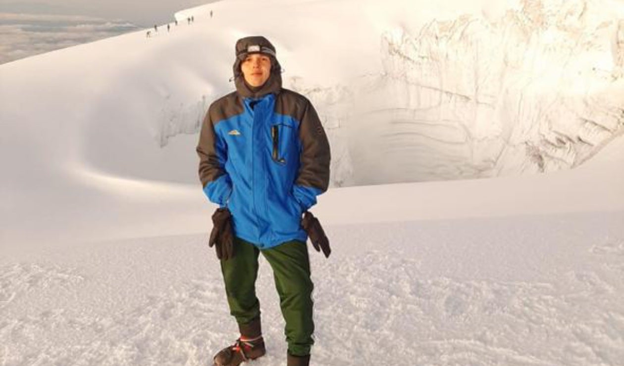 Montañista extraviado en el Nevado del Tolima.