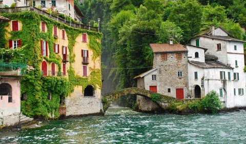 el Desfiladero de Nesso y el Ponte della Civera