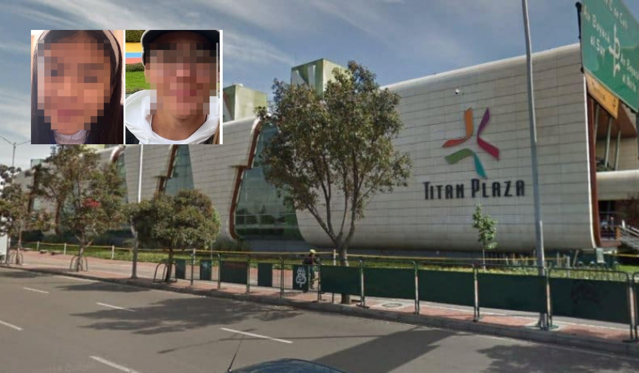 Niños desaparecidos en Titán Plaza