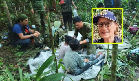Niños rescatados de la selva y la hipótesis de Salud Hernández