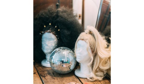 Pelucas-imagen de referencia, cabello oscuro y claro