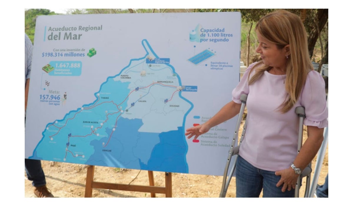 Acueducto regional del norte- gobernadora Elsa Noguera