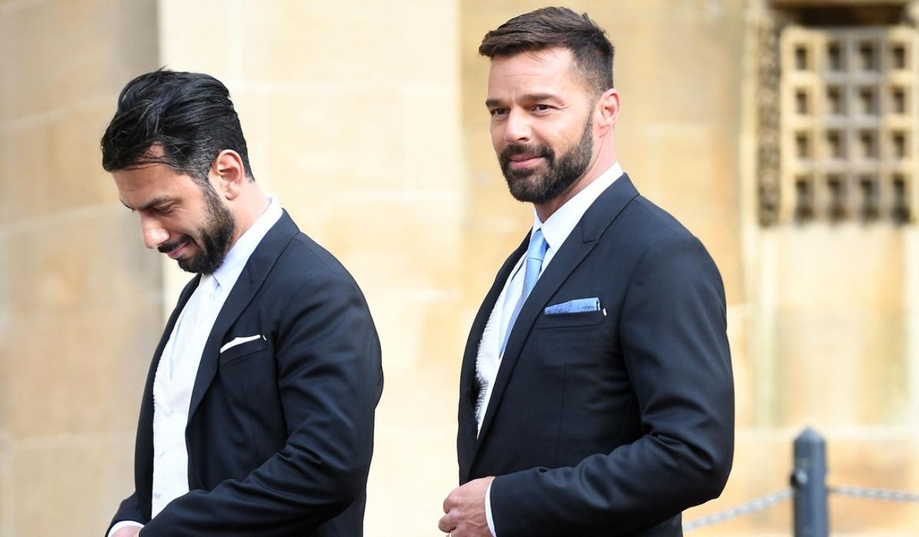 Ricky Martin y Jwan Yosef
