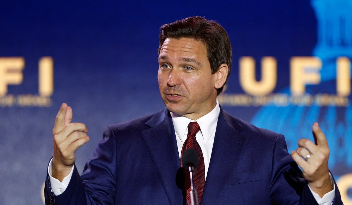 Ron DeSantis, gobernador de la Florida