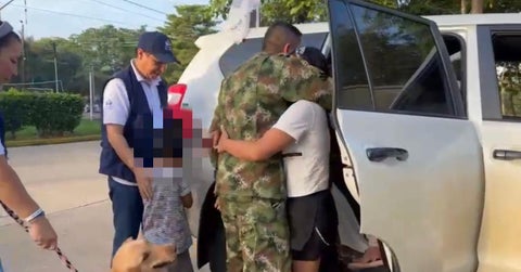 Sargento liberada en Arauca