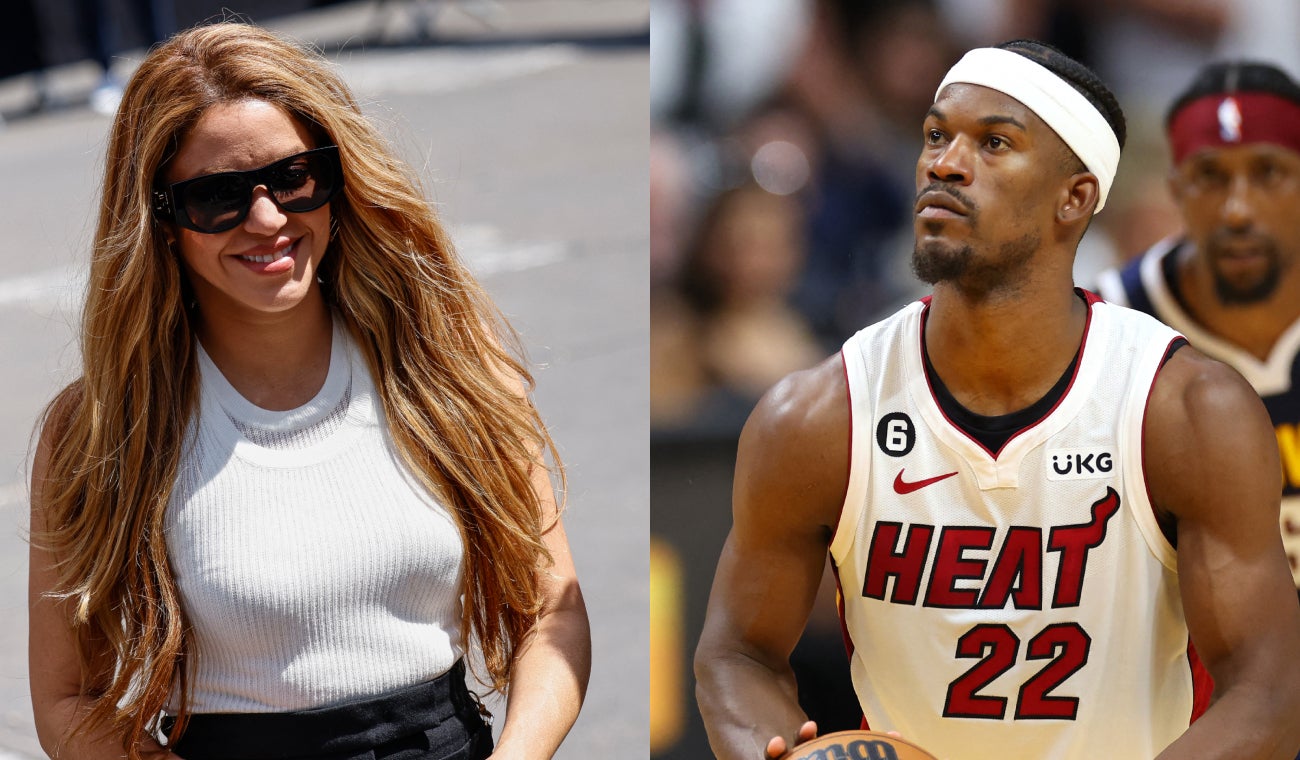 Shakira y Jimmy Butler