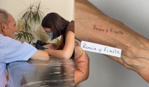 Tatuaje de abuelito