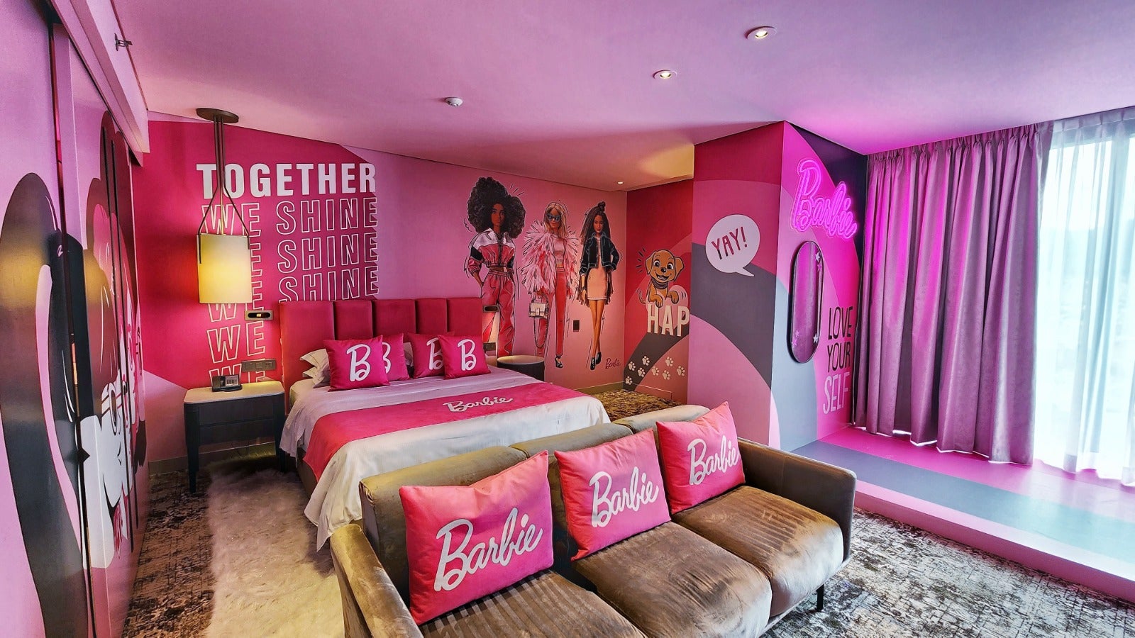 Habitación de Barbie en hotel Hilton de Bogotá
