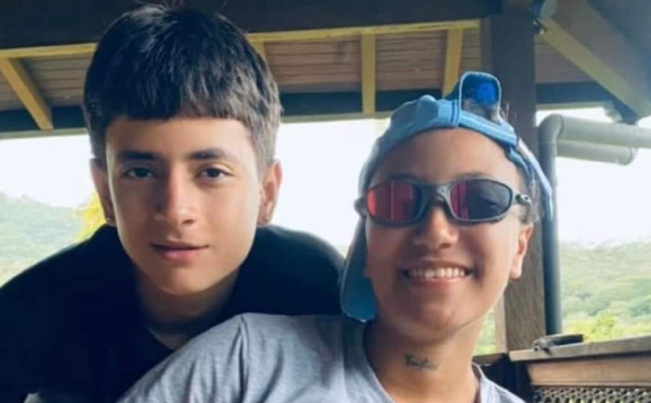 Manuela Ochoa y Alexis Gómez, jóvenes de la comuna 13 de Medellín
